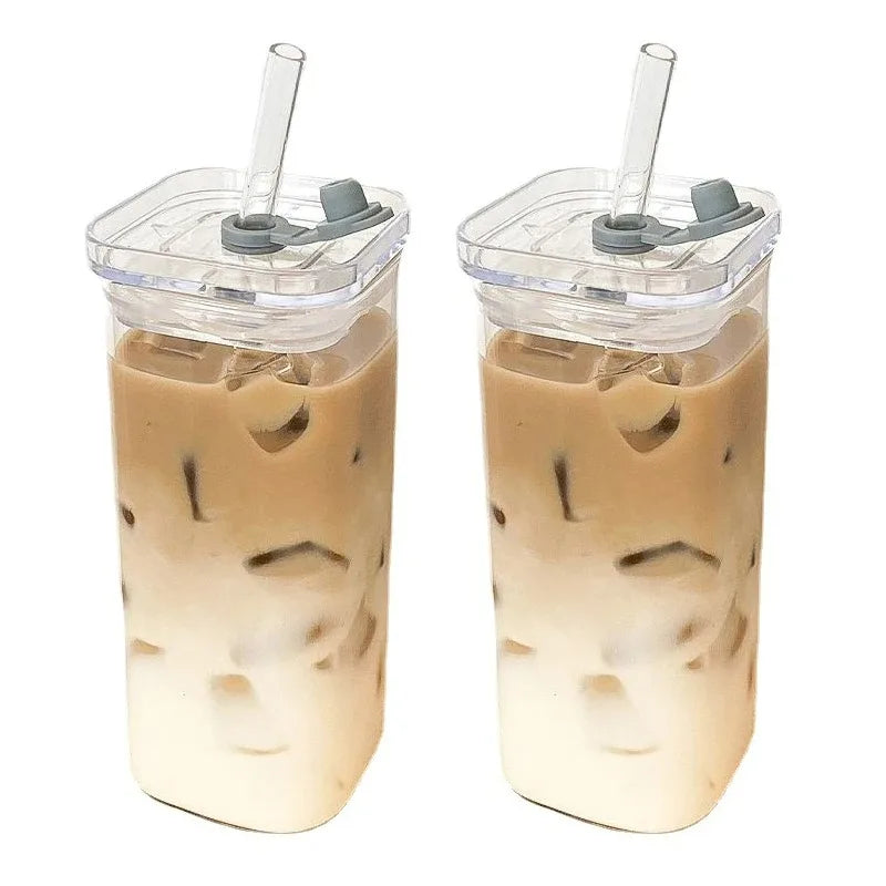Tasse en Verre Résistante à la Chaleur 400 ml