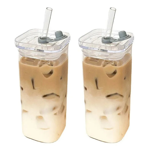 Tasse en Verre Résistante à la Chaleur 400 ml