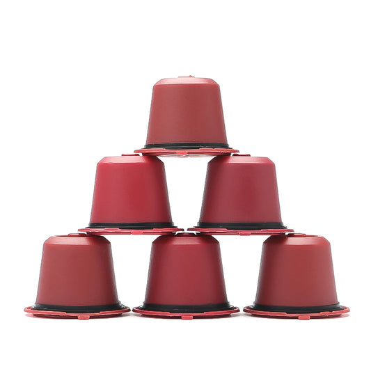 6 Capsules Rechargeables Nespresso + Cuillère et Brosse - Trivando