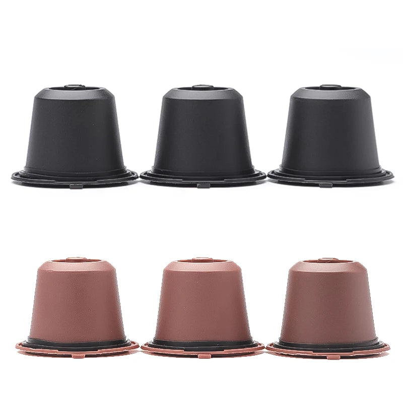 6 Capsules Rechargeables Nespresso + Cuillère et Brosse - Trivando