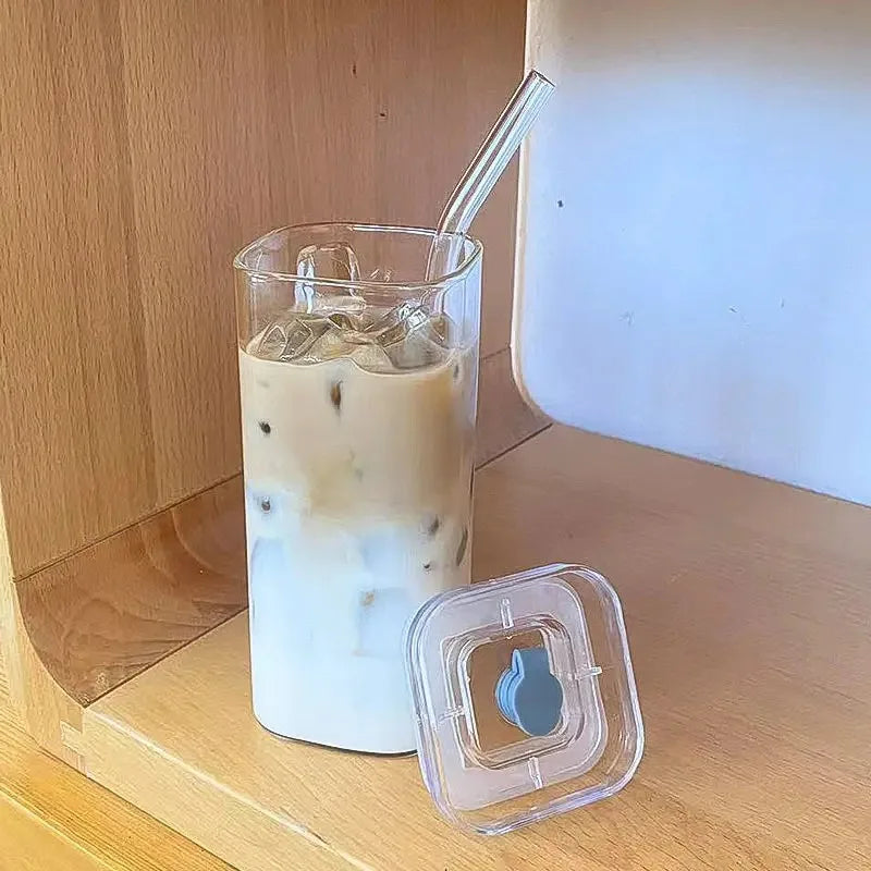 Tasse en Verre Résistante à la Chaleur 400 ml