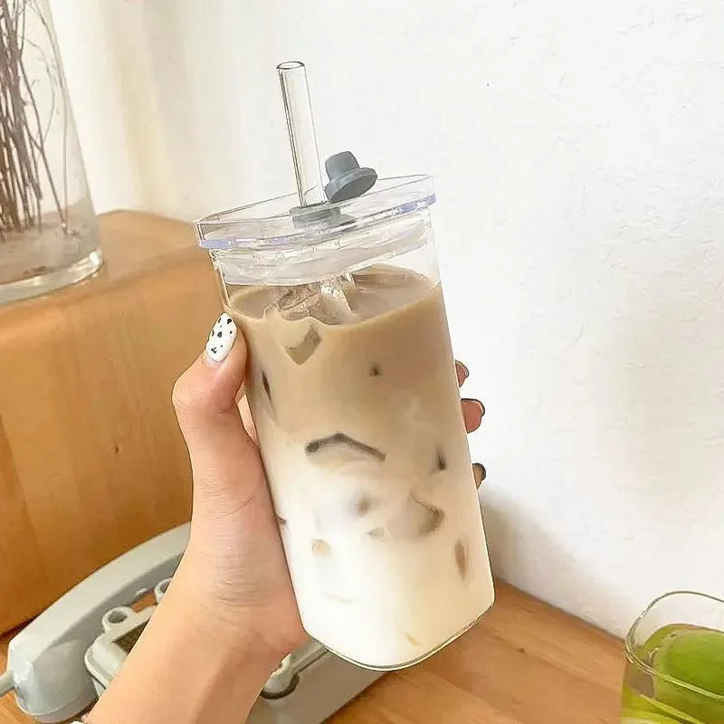 Tasse en Verre Résistante à la Chaleur 400 ml