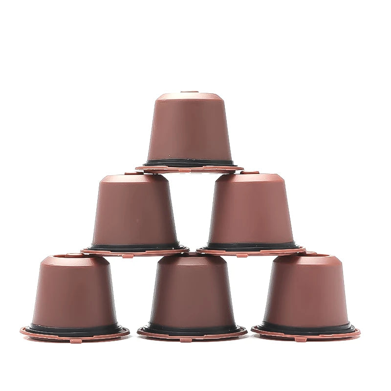 6 Capsules Rechargeables Nespresso + Cuillère et Brosse - Trivando